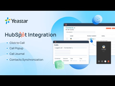 Integrate HubSpot on Yeastar P-Series PBX System: Enjoy Your Seamless Calling Experience (2022)