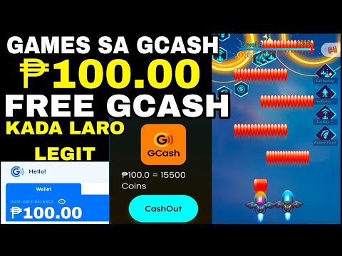 FREE GAMES SA GCASH KADA LARO ₱100.00 GCASH AGAD NEW LEGIT EARNING APP 2024 GCASH