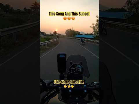 This Song And This Sunset #shorts #sunset #himalayan450