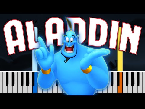 Aladdin Friend Like Me Piano