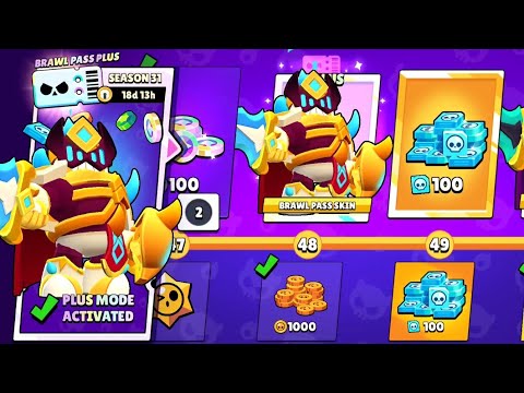 Brawl Stars Season 31 All Rewards Opening