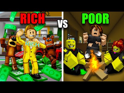 RICH Life vs POOR Life 🤑 ROBLOX Brookhaven 🏡RP - FUNNY MOMENTS