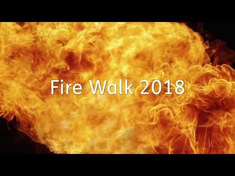 Fire Walk 2018 - One month to go!