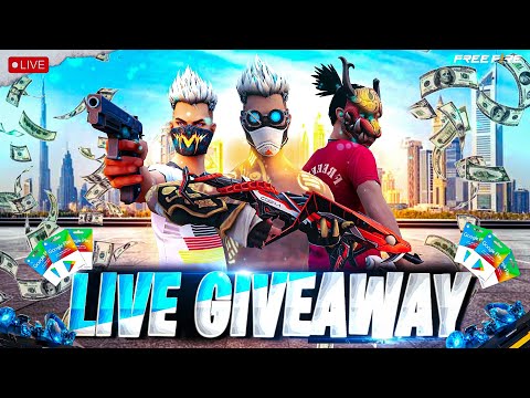 🔴FREE FIRE LIVE GIVEAWAY CUSTOM ROOM | FF LIVE DIAMOND GIVEAWAY |#lokeshgamer #gyanGaming