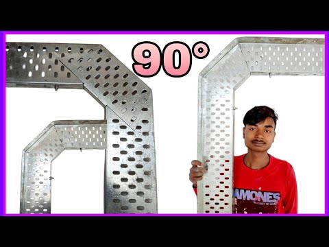 150 CableTray 90 Degree Bend Formula, Cable Tray me Band Kaise Banaye | How to Cable Tray ELECTRICAL