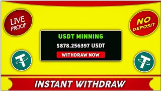 Claim 3$ daily Usdt Earning Site | Invest 12$ get 90$🤯 | Usdt Investment Site | New Usdt Investment