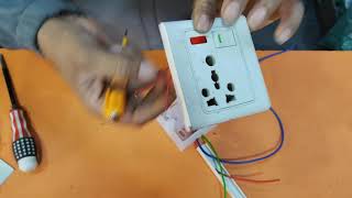 How to connect power Socket in Nepali.