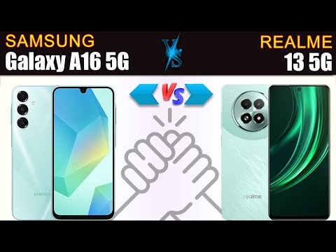 Samsung Galaxy A16 vs Realme 13 5G Full phone specs comparison