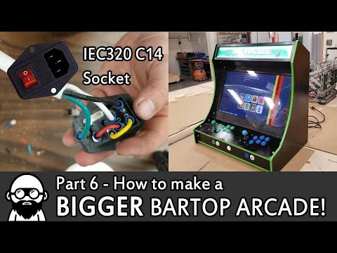 How to make a DIY BIGGER Bartop Arcade! - Part 6 - Raspberry Pi