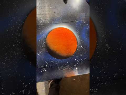 #learnwithcasey #spraypainting #planets