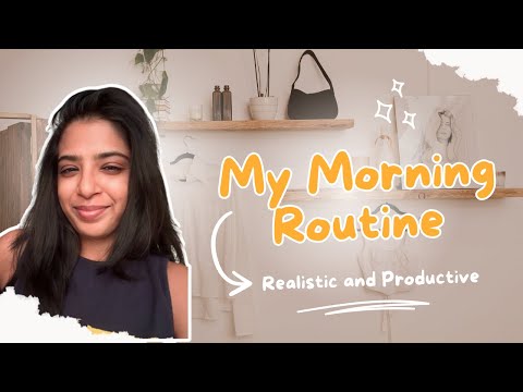 My Morning Routine ☀️ | Realistic & Productive | Journaling, Yoga, Skincare | Bernie Manuel 🤍