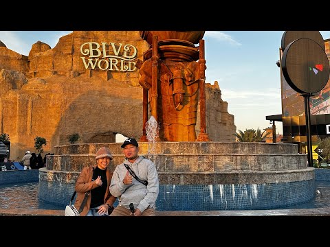 Inside the WORLD'S BIGGEST THEME PARK | Riyadh Boulevard World!