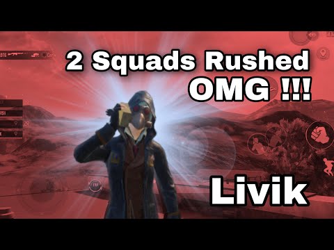 2 squad rushed OMG | Livik Gameplay | ArsiiPlays