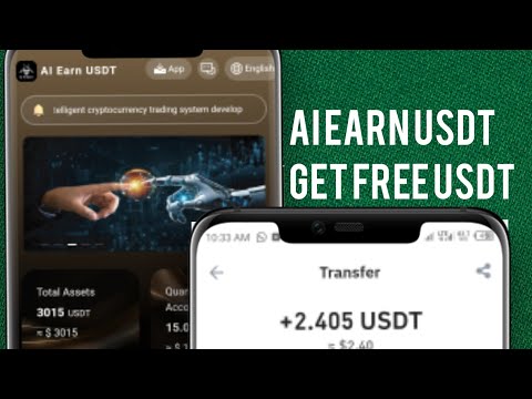 AI EARN USDT| HIGH EARNINGS SITE| MINIMUM DEPOSIT 15 USDT| HIGH EARNINGS SITE| GET FREE USDT