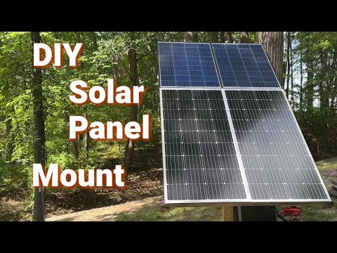 DIY 500W Ground Mount Solar System