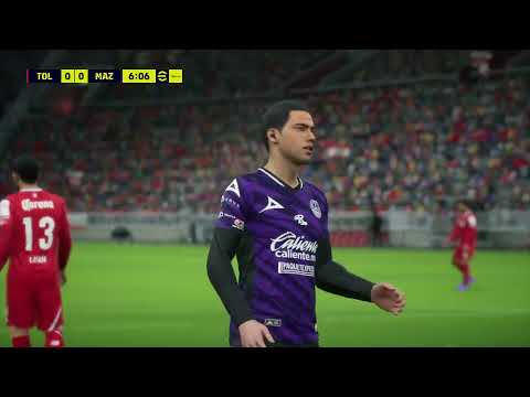 🔥 Gameplay TOLUCA VS MAZATLÁN Liga MX - eFootball 2024 🎮