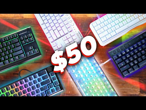 The Best Gaming Keyboards Under $50!