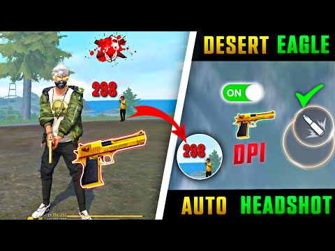 Desert Eagle One Tap Headshot Trick || Free Fire Me Headshot Kaise Mare || Khuni Gamers