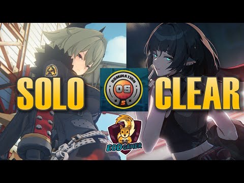 SOLO CLEAR : M0 Caesar M0 Jane Shiyu Defense Ambush Node 5 in Zenless Zone Zero