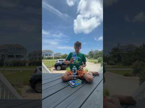 Outer Banks beach house bottle flip #nf #music #trending #beachvibes #beach