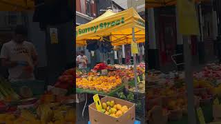 Street market  #shorts #unitedkingdom #streetmarkets