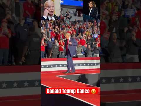 Donald Trump Dance 😍 #donaldtrump #trump #trump2024 #melaniatrump #barrontrump #usa #fyp #shorts