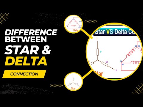 Difference between Star Connection and Delta Connection | Star Connection VS Delta Connection