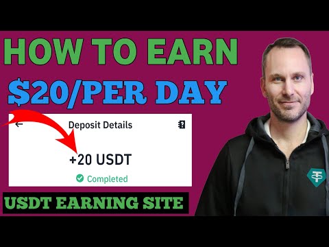 $20usdt/Day Without Investment | New Usdt Earning Site | New Usdt Mining Platform | Earn Free Usdt