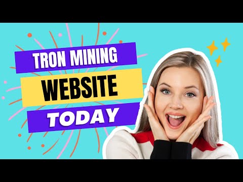 TRON Mining Website Today | Free TRX Earning | TRX Mining Website In 2024