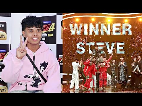 India's Best Dancer S4 Winner Steve Jyrwa FIRST Interview After The Grand Finale Winning Moment