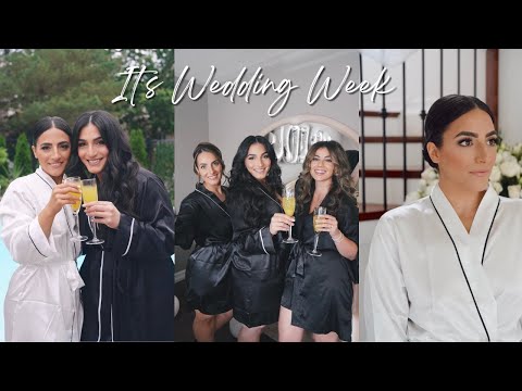 WEEKLY VLOG| Canada part 2, bridal shower, wedding prep, night before party + more