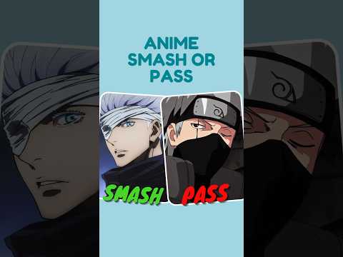 Smash or pass iconic anime characters #anime #smashorpass