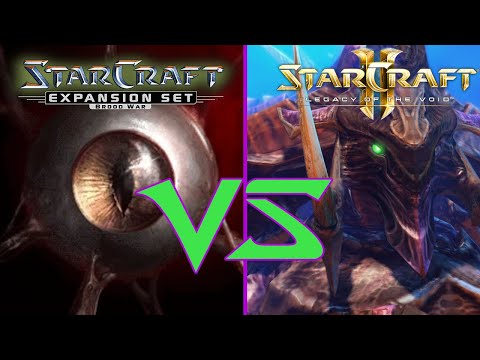 The Simple Brood War Zerg VS The Complicated StarCraft 2 Zerg