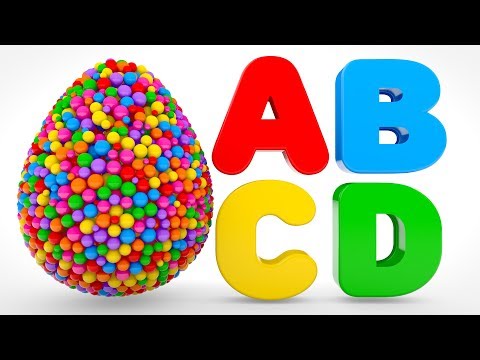 Learn Alphabet with Color Balls - Alphabet & Colors Collection for Children