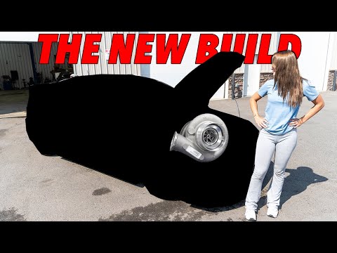 REVEALING HER NEW PROJECT CAR! (its fast)