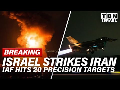 BREAKING: Israel ATTACKS Iran; 100 Aircraft STRIKE 20 TARGETS Overnight | TBN Israel