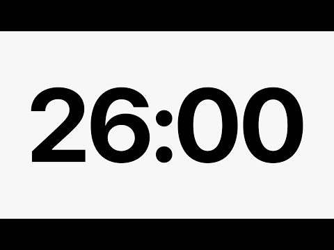 26 Minute Timer