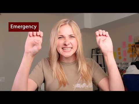 EMERGENCY ASL SIGNS