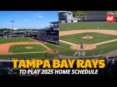 Tampa Bay Rays to Play 2025 Home Schedule at Steinbrenner Field