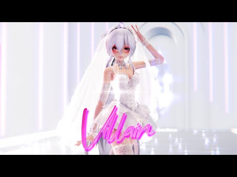 ≡MMD≡ Yowane Haku - Villain / K/DA [4KUHD60FPS][Eng sub]