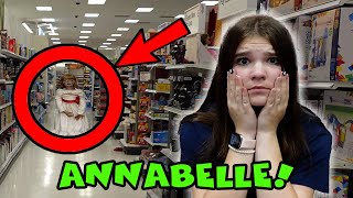 The Haunted Target! ANNABELLE IS ON THE LOOSE! (SKIT)