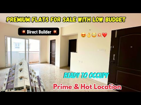 💥Low budget Premium flats for sale Ambattur😍 Ready to occupy👌🏽Don't Miss  #danjrvlogs #2bhk #chennai