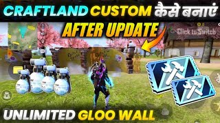 How To Make Craftland Custom Unlimited Gloo Wall | Craftland custom kaise banaye