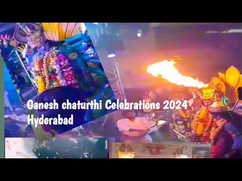 Ganesh chaturthi Celebrations | Beeramguda | Hyderabad #ganpaticelebration #youtube #vlog #hyderabad