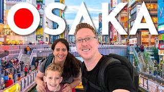 Our First Time in OSAKA | Japan is INCREDIBLE