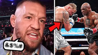 Conor McGregor DELETED Jake Paul Message After Mike Tyson Fight