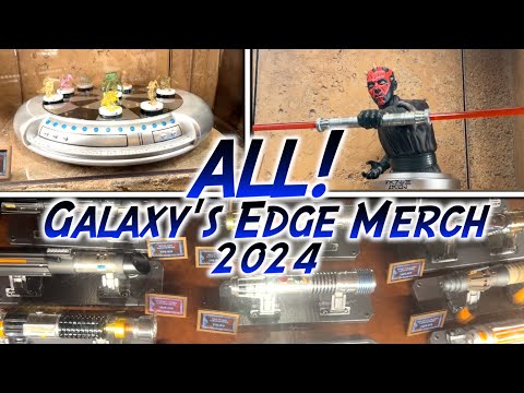 All Star Wars Galaxy's Edge Merchandise 2024!