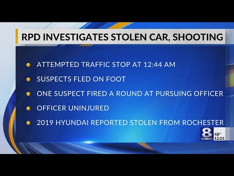 RPD: Suspects in stolen car evade officers, one fires handgun