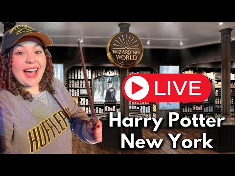 🔴LIVE at Harry Potter New York