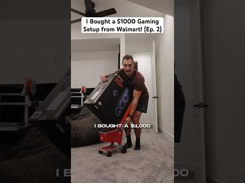 I Bought a $1000 Gaming Setup from Walmart! (Episode 2)